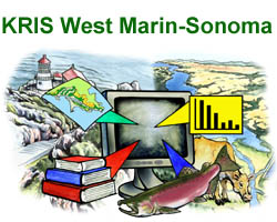 KRIS West  Marin Sonoma logo